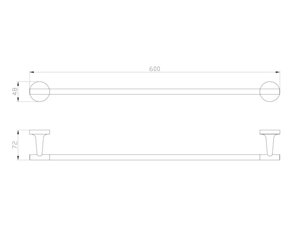 полотенцедержатель WONZON & WOGHAND SIMPLE